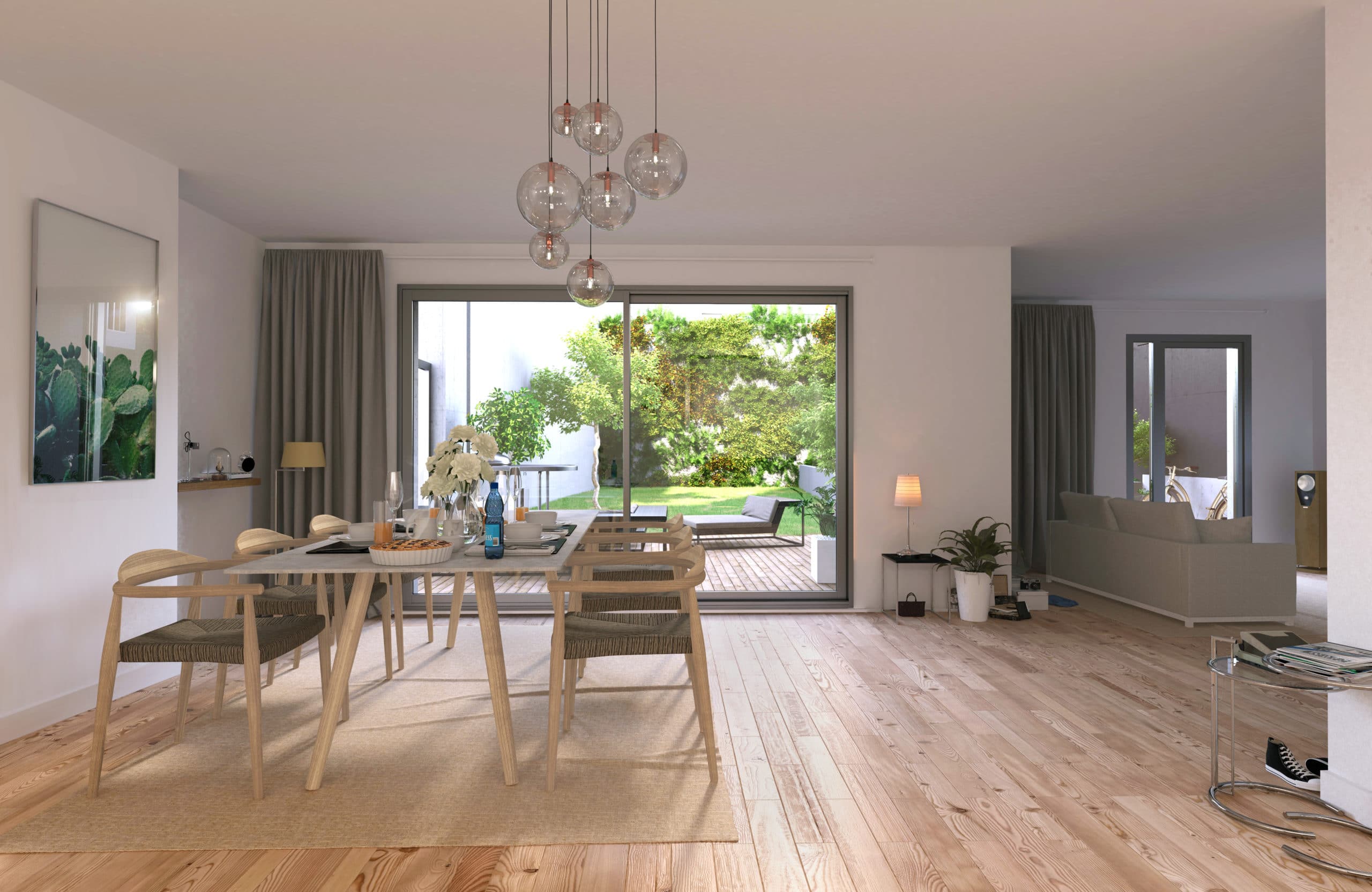 Symetrie, programme immobilier Lorient centre, appartements standing T2 T5 jardins terrasses balcons by SEEMO