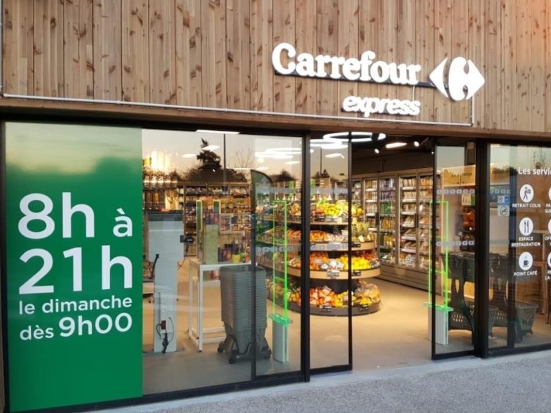 Implantation Carrefour express Foncière Seemo