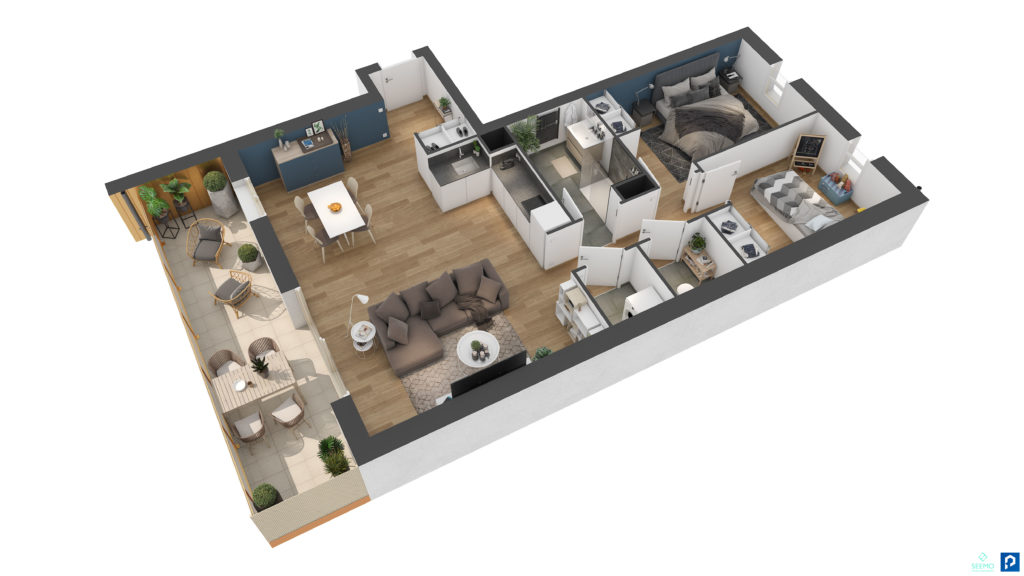 Résidence Océan Guidel Bretagne Promoteur Seemo Promotion immobilière