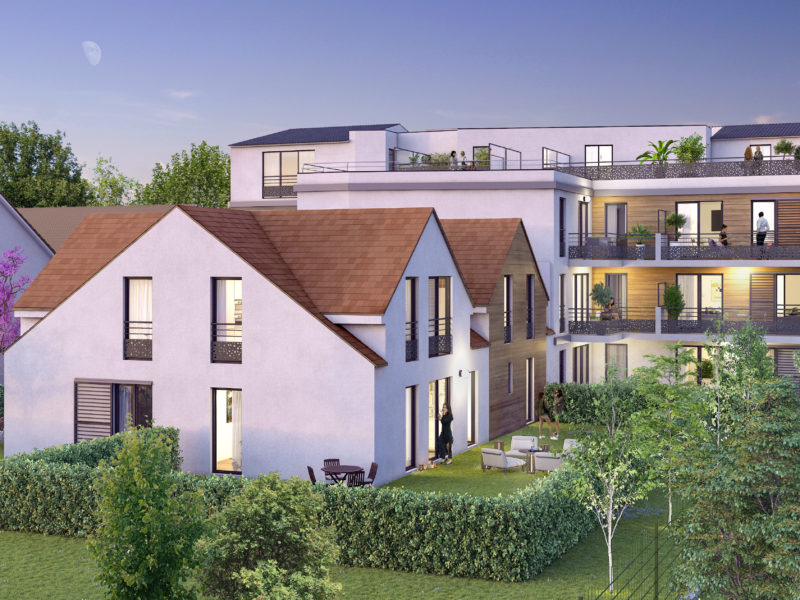 Résidence Wood Arcy Bois d'Arcy Ile de France Promoteur Seemo Marchand de biens