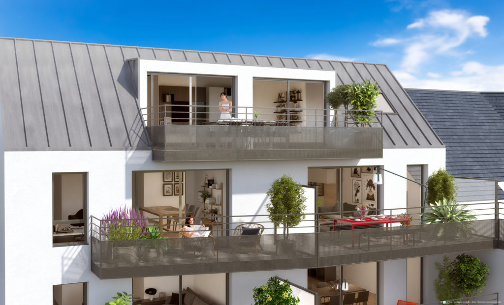 Résidence Le Onze Ploemeur Lorient Bretagne Promoteur Seemo Promotion immobilière