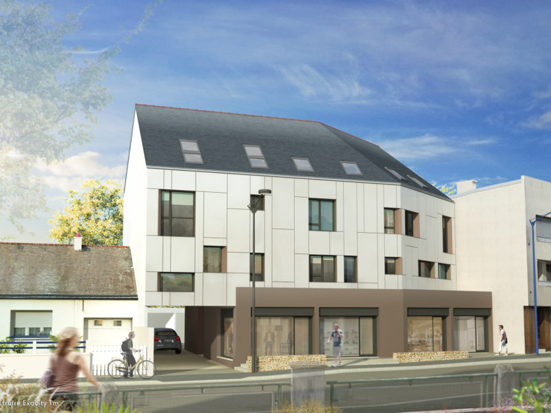 Résidence Le Onze Ploemeur Lorient Bretagne Promoteur Seemo Promotion immobilière
