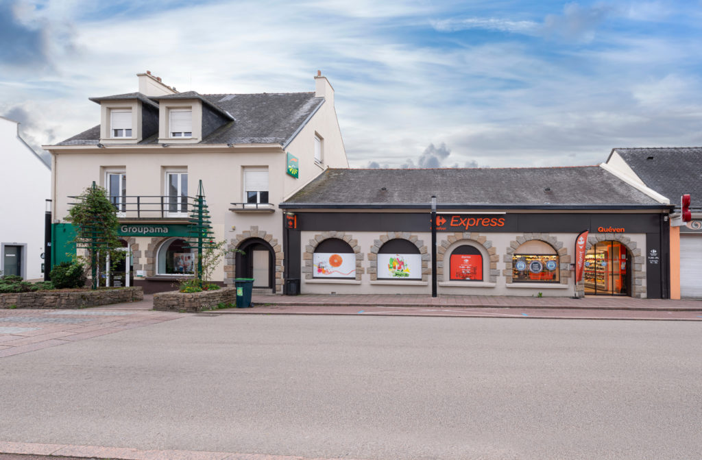 Carrefour Express Quéven Lorient Bretagne Promoteur Seemo Promotion immobilière