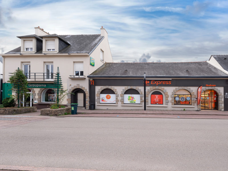 Carrefour Express Quéven Lorient Bretagne Promoteur Seemo Promotion immobilière
