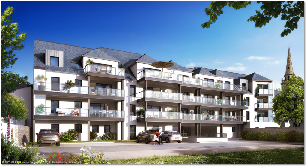 Résidence Les Maronniers Ploemeur Bretagne Promoteur Seemo Promotion immobilière