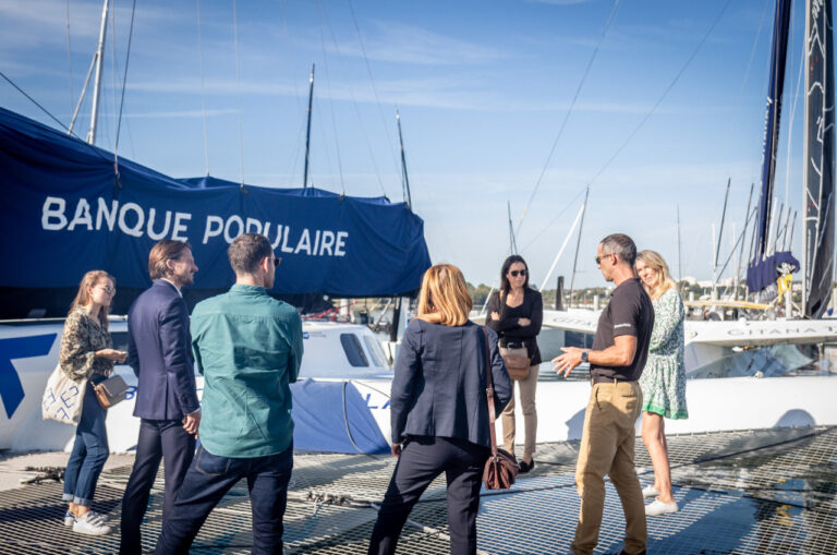 Visite Ultim Banque Populaire Armel Le Cléac'h - Lorient