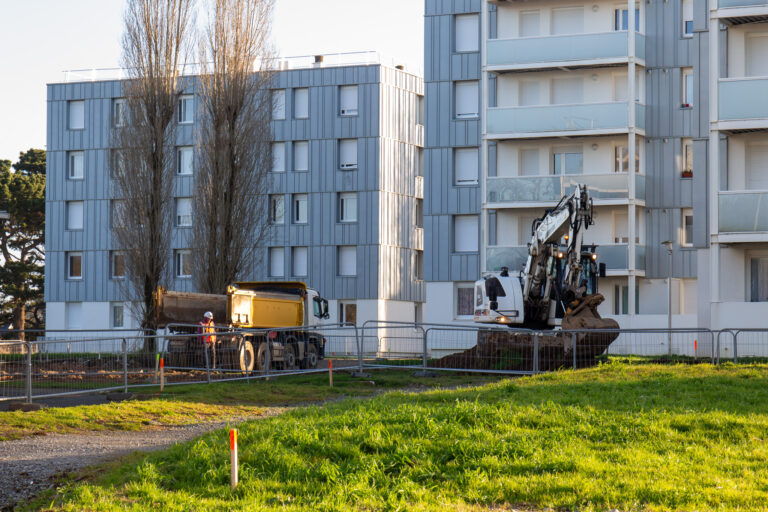 Mise en chantier du programme Kalon à Lanester, une résidence dédiée aux primo-accédants à deux pas du Parc du Plessis.