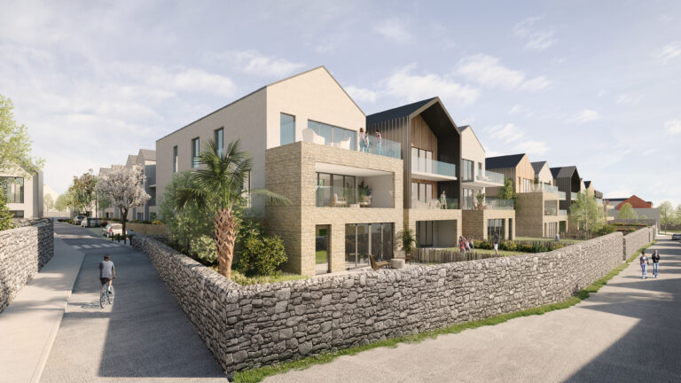 Le parc des remparts, un programme immobilier d'appartements neufs et de maisons individuelles sur Port-Louis.
