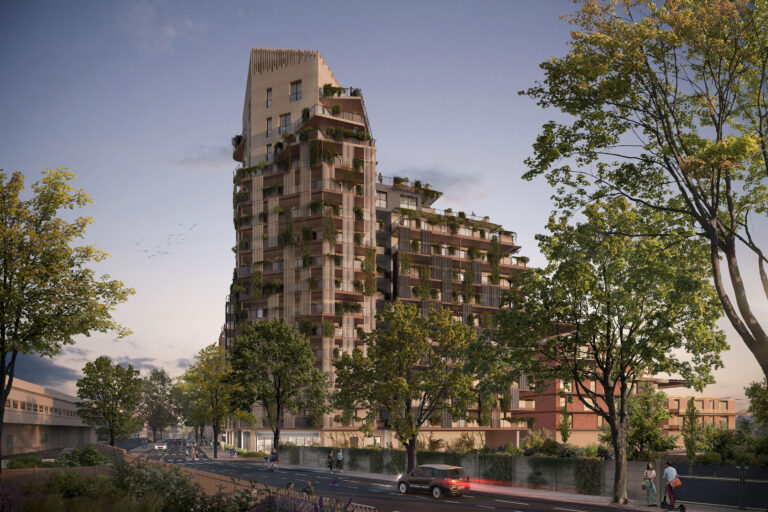 Programme immobilier IMAGINA à Lorient, Boulevard Cosmao dumanoir, réalisé par les promoteurs SEEMO Promoteur, Groupe Arc et Keredes.